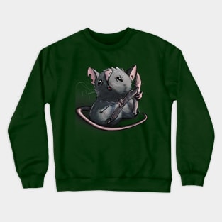 Cute rat for rats lovers Crewneck Sweatshirt